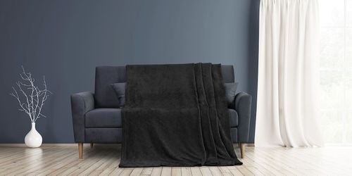 KOC GEOMETRIC CZARNY 70X150 na Arena.pl