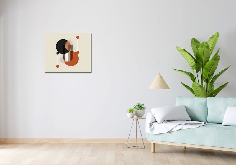 Obraz 60x50cm Dynamika i Kształt zdjęcie 2