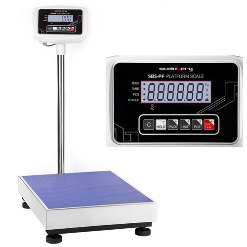 Waga magazynowa platformowa kalkulacyjna SBS-PF-150 LCD do 150kg na Arena.pl