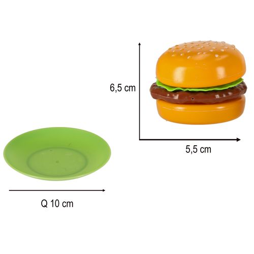 Warzywa Owoce Jedzenie do Nauki Krojenia Hamburger na Rzep Rzepy 36 el. na Arena.pl