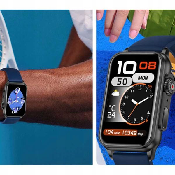 Smartwatch niktrade 206478693 czarny zdjęcie 4
