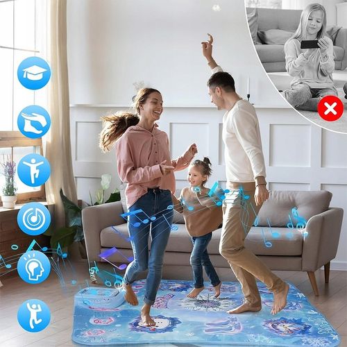 MATA DO TAŃCZENIA MUZYCZNA TANECZNA DLA DZIECI GRA INTERAKTYWNA TAŃCA ZABAW na Arena.pl