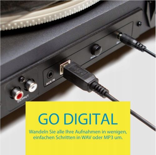 Gramofon Jam Spun Out Bluetooth 33-1/3/45/73 Aux na Arena.pl