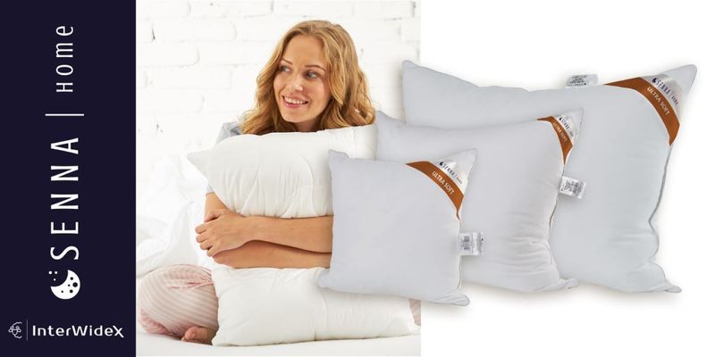 Poduszka 70x80 ULTRA SOFT Senna Home zdjęcie 3