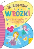 Kolorowanka z motylkiem. Zaczarowane wróżki