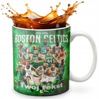 KUBEK 330ml GRAFIKA PREZENT ŚWIĘTA WZÓR - KOSZYKÓWKA SPORT + IMIĘ