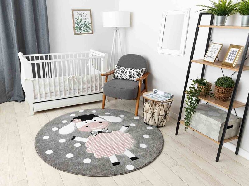 RUG/LU/TINIES/DOLLY/GREY/R120 zdjęcie 2