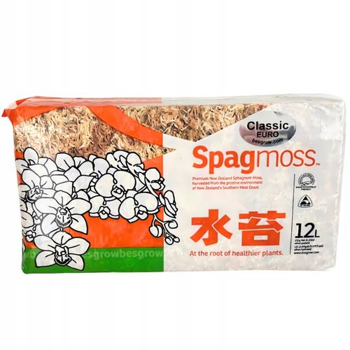 Mech Sphagnum Torfowiec BESGROW SpagMoss 150g 12L Mech Spagnum Podłoże na Arena.pl