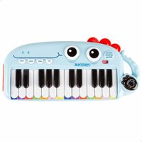 Pianino Edukacyjne do Nauki Bontempi Dino 30 x 4 x 14 cm (4 Sztuk)