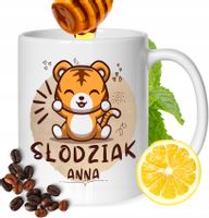 Kubek Dla Anny Koleżanki Przyjaciółki Prezent Z Nadrukiem Biały 330Ml