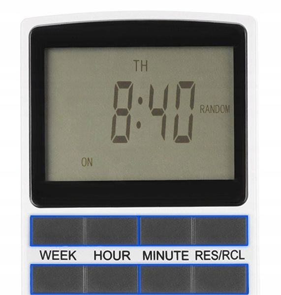 Profesjonalny HQ Włącznik Programator Czasowy Wyłącznik Timer Lcd zdjęcie 5
