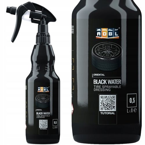 ADBL BLACK WATER 500 ML CZERNIDŁO DRESSING APLIKATOR DO OPON GUMY SPRAY na Arena.pl