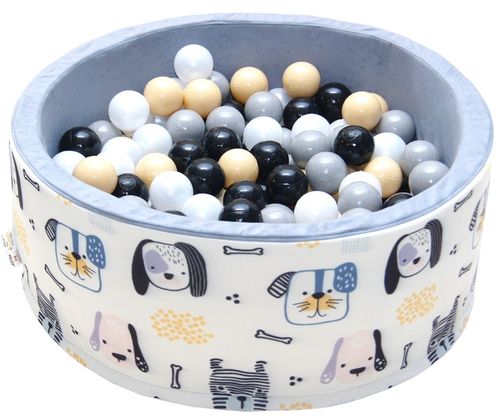 Suchy basen z piłkami kulkami 200szt dla dzieci piłeczkami 80x30 kojec na Arena.pl