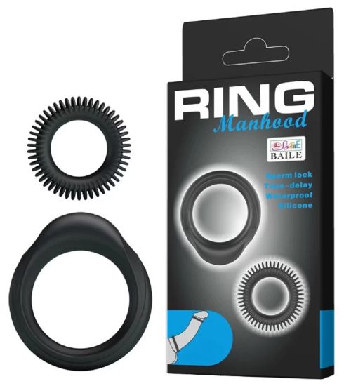 Dwa silikonowe ringi zdjęcie 1