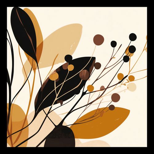 Plakat 30x30cm Jesienne Sylwety na Arena.pl