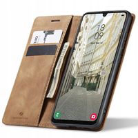 ETUI Z KLAPKĄ DO GALAXY A34 5G SKÓRZANE PORTFEL POKROWIEC ZAMYKANE + SZKŁO