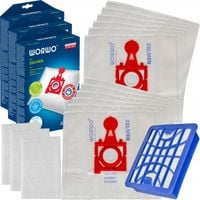 12x WORKI FILTR DO ODKURZACZA ZELMER JUPITER ZVC425HT ZVC427HT 2100w