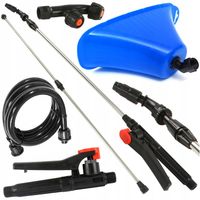 LANCA TELESKOPOWA DŁUGA DO OPRYSKIWACZA RĄCZKA OSŁONA HERBICYDOWA + WĄŻ