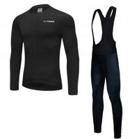 Getry Spodnie Rowerowe Bluza Ocieplany Zestaw Męski Z Wkładką Żelową 3XL