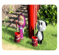 Podkładka pod myszkę Masza i Niedźwiedź