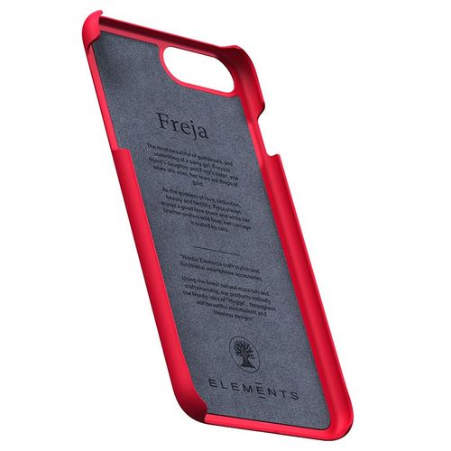 Nordic Elements Saeson Freja - Materiałowe etui iPhone 8 Plus / 7 Plus / 6s Plus / 6 Plus (Red) na Arena.pl