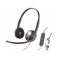 Słuchawki POLY Plantronics Blackwire C3220 mikrofon konsultant USB-C+USB-A