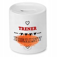 Dla Trenera Prezent Skarbonka Trener Idealny Z Nadrukiem Ze Zdjęciem