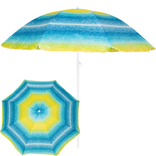 Parasol plażowy łamany wbijany 220cm na Arena.pl