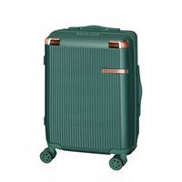 BETLEWSKI Walizka Podróżna kabinowa pojemna na wakacje kółka stylowa rączka