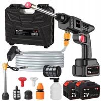 MYJKA CIŚNIENIOWA AKUMULATOROWA DO OKIEN OGRODU KOSTKI 2X AKUMULATOR ZESTAW