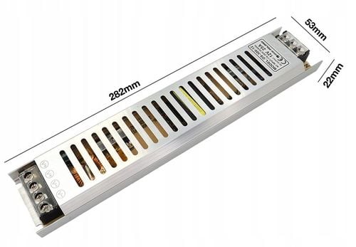 ZASILACZ 12V LED 300W 25A Slim Montażowy Modułowy Do Taśm MONO RGB na Arena.pl