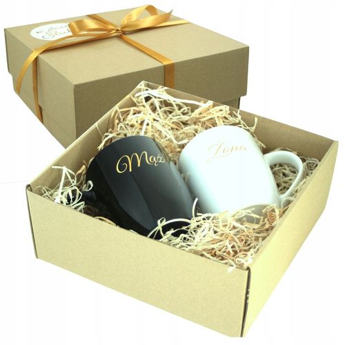 PREZENT NA ŚLUB WESELE ŚLUBNY ZESTAW KUBKÓW na Arena.pl