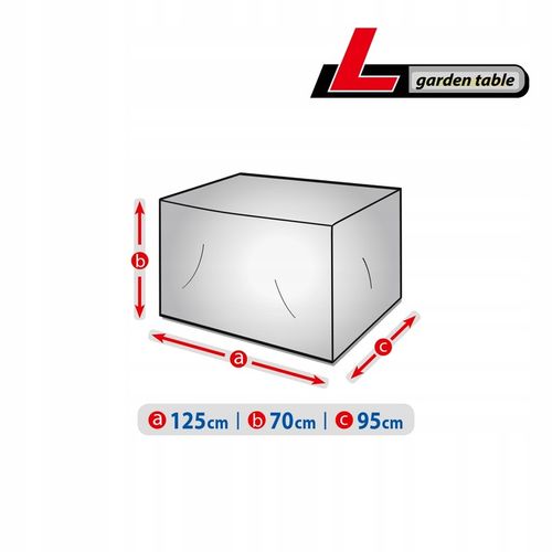 Plandeka pokrowiec ochronny na STÓŁ ogrodowy NIEPRZEMAKALNY WODOODPORNY na Arena.pl