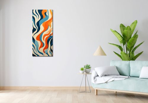 Obraz 40x100cm Oceaniczne Fale na Arena.pl