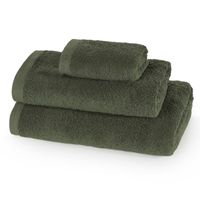 Ręcznik Venus 30x50 cm ciemnooliwkowy bawełna frotte luksusowy