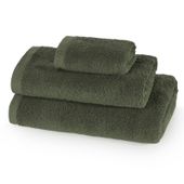 Ręcznik Venus 30x50 cm ciemnooliwkowy bawełna frotte luksusowy