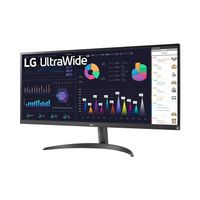 2X Monitor 34" LG UltraWide 34WQ500-B