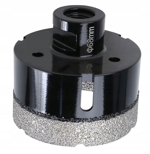 OTWORNICA DIAMENTOWA KORONKA WIERTŁO 68mm M14 DO GRES PŁYTEK GLAZURY na Arena.pl