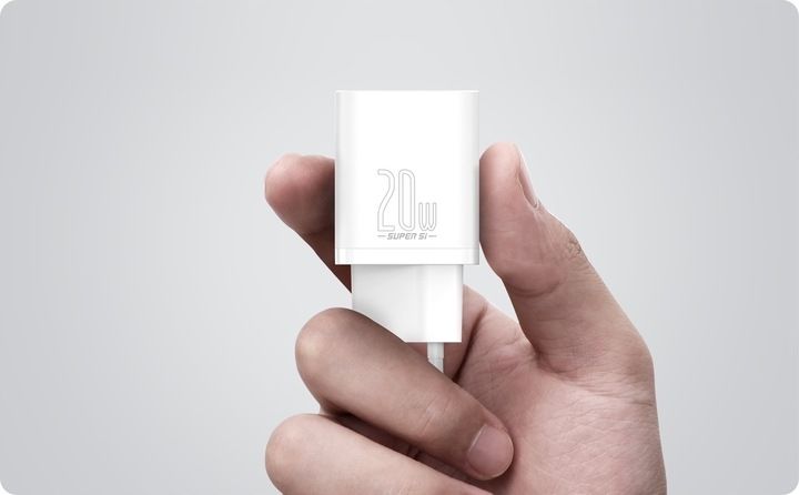 BASEUS SZYBKA ŁADOWARKA DO TELEFONU IPHONE ZASILACZ USB-C TYP-C QC 20W PD zdjęcie 13