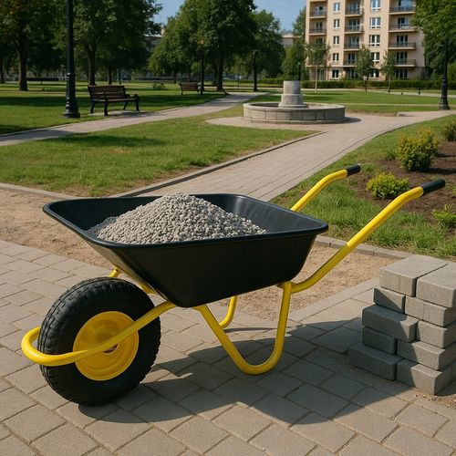 KOŁO KÓŁKO DO TACZKI WÓZKA 2PR 260x85mm 3.00-4 Z DĘTKĄ POMPOWANE MOCNE na Arena.pl