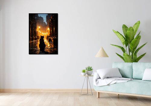 Plakat 64x90cm Samotna Wędrowczyni na Arena.pl