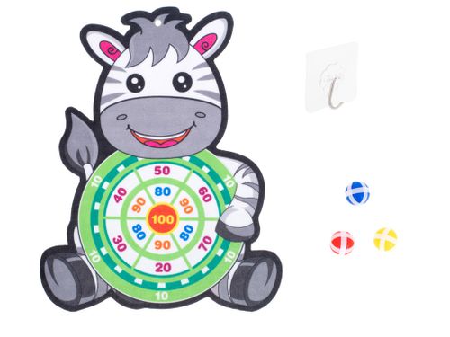 RZUTKI DART TARCZA GRA RZUCANIE DO CELU NA RZEPY ZEBRA na Arena.pl