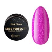 BOSKA NAILS Żel budujący do paznokci MISS PERFECT - Pink Disco - 15ml