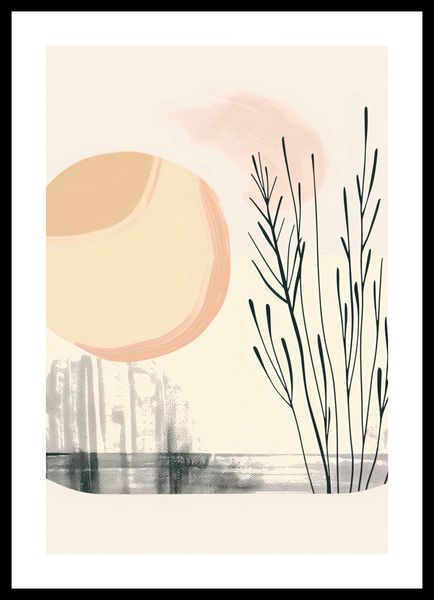 Plakat 68x101cm Pastelowy Wschód zdjęcie 3