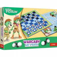 GRA - Warcaby i Młynek Rodzina Treflików Trefl 02658