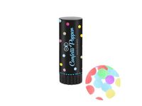 Konfetti pneumatyczne, kolorowe kółka, 11 cm