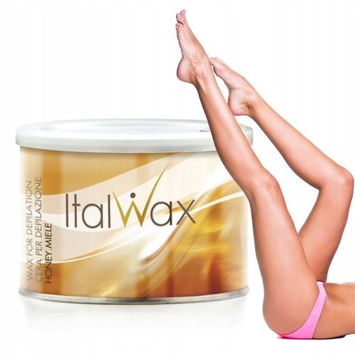 ItalWax miodowy wosk do depilacji w puszce 400ml aromatyczny HONEY na Arena.pl