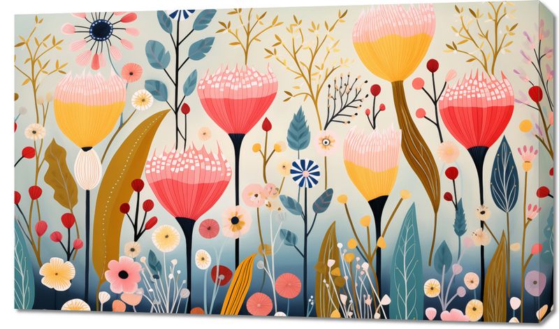 Obraz 100x60cm Ogród Marzeń zdjęcie 1