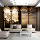 Fototapeta - Klasztor w górach 350x245