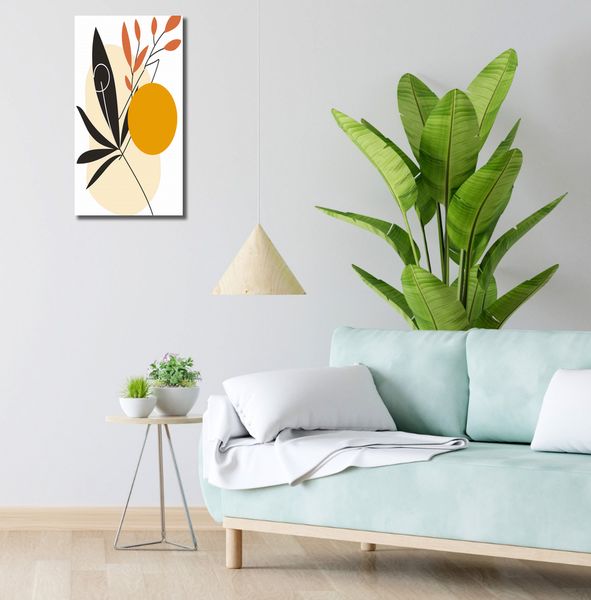 Obraz 30x60cm Organiczny Pokój zdjęcie 2
